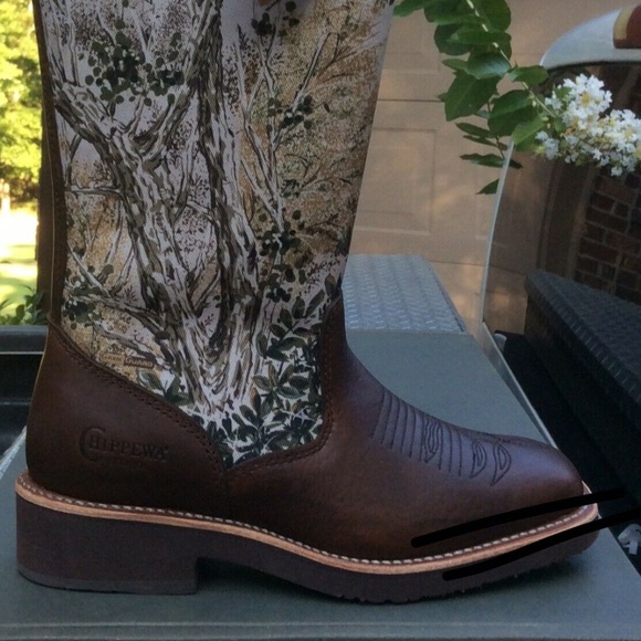 SOLD! SNAKE PROOF Chippewa 17" Snakeproof Boots 6D - Picture 4 of 8